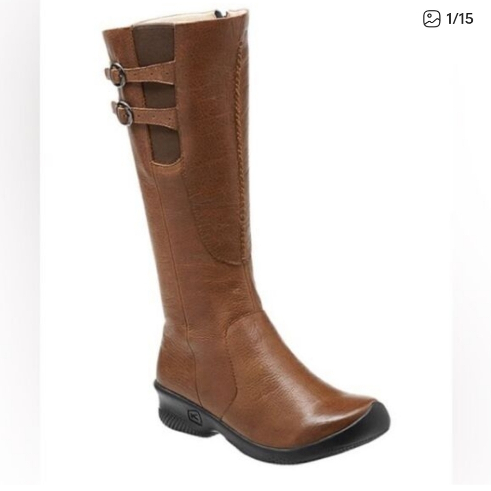 Keen Bern Baby Bern Brown Knee-High Women's Boots